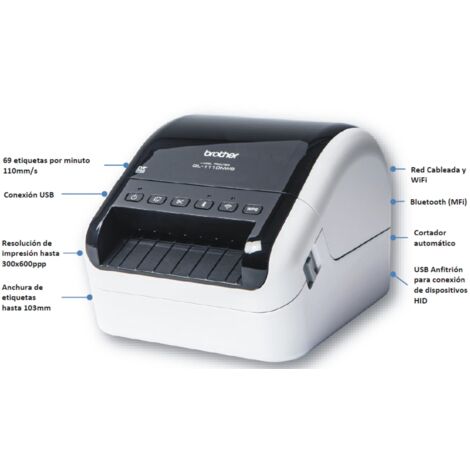 Imprimante photo Brother QL-1110NWBC