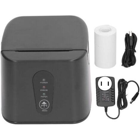 Imprimante thermique 58mm avec coupeur USB Bluetooth pour caisse sans fil 100‑240V