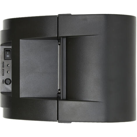 Imprimante thermique haute résolution 90 mm/s, conception compacte, vitesse d'impression rapide, compatible avec une tension de 100 V à 240 V et une prise standard européenne.