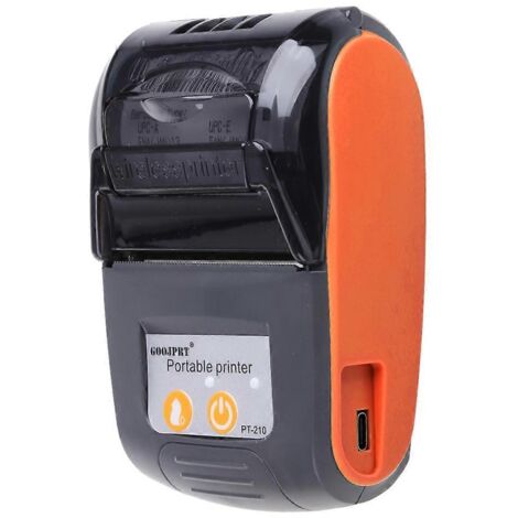 Imprimante thermique portable 203 dpi, imprimante de reçus de 58 mm pour usines