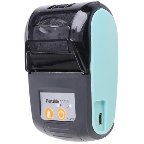 Imprimante thermique portable 203 dpi, imprimante de reçus de 58 mm pour usines
