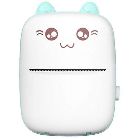 Imprimante thermique portable mini Bluetooth pour téléphone, photo, étiquettes, autocollants, 5 rouleaux papier.