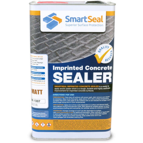 Imprinted Concrete Sealer - Matt - 5 Litres
