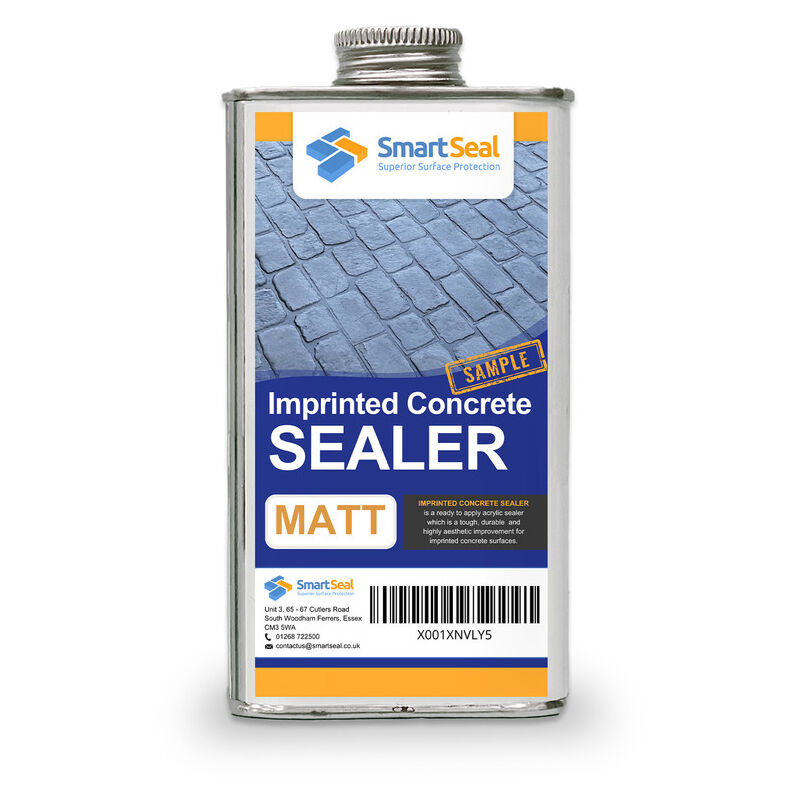 Smartseal - Imprinted Concrete Sealer - Matt - 150ml Sample