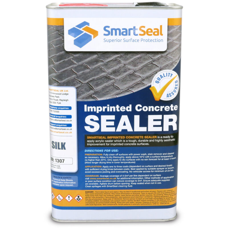 Smartseal - Imprinted Concrete Sealer - Silk - 5 Litres