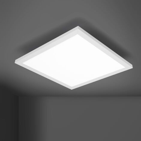 IMPTS LED Panel Flach Deckenleuchte Deckenlampe Warmweiss für Büro Küche Badezimmer Wohnzimmer 30 x 30cm 3000K