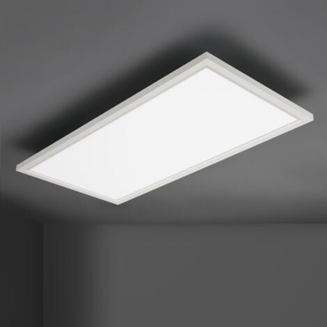 IMPTS LED Panel Flach Deckenleuchte Deckenlampe Warmweiss für Büro Küche Badezimmer Wohnzimmer 30 x 60cm 3000K