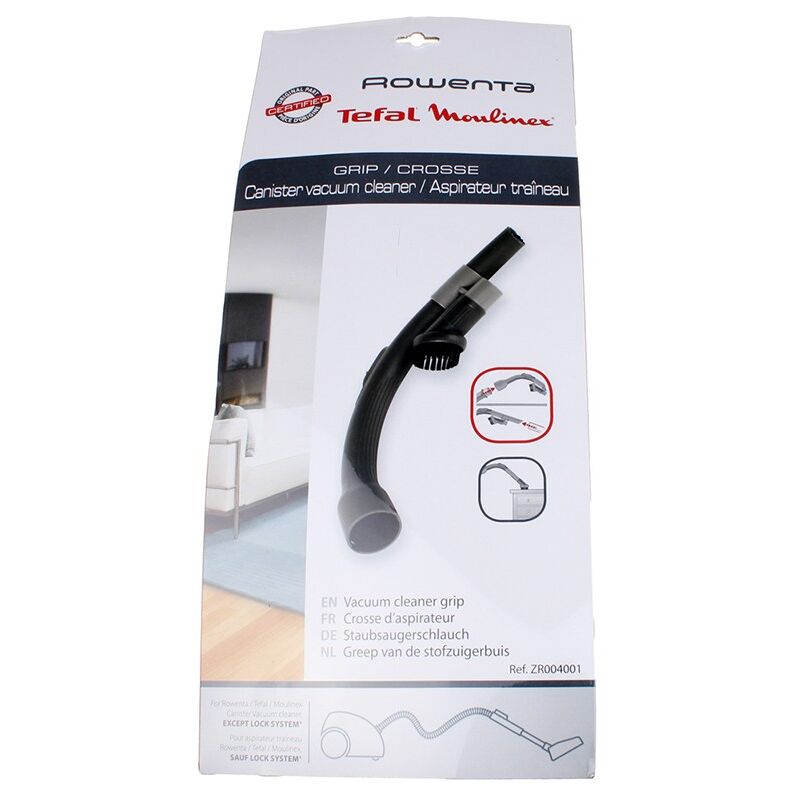 Impugnatura tubo flessibile + spazzola piccola - Aspirapolvere Rowenta 406603664902000307
