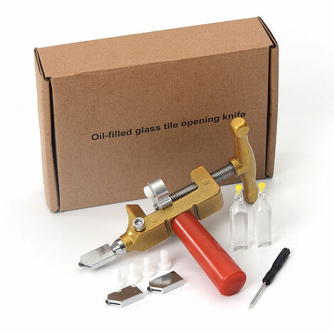 In 1 Glass Cutter Tool Kit, Premium Quality 3mm-15mm Glass Cutting