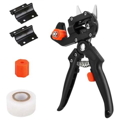 in 1 Grafting Scissors with Three Blade Types, Fruit Tree Grafting Scissors, V-Type, U-Type and Ω-Type, Ideal for Fruit Tree Grafting, Garden Grafting Tool.