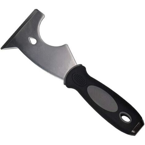 in 1 Putty Knife Handle Stainless Steel Plastic Putty Knife Multi-function Scraper Shovel Wall Plastering Painting Construction Tool