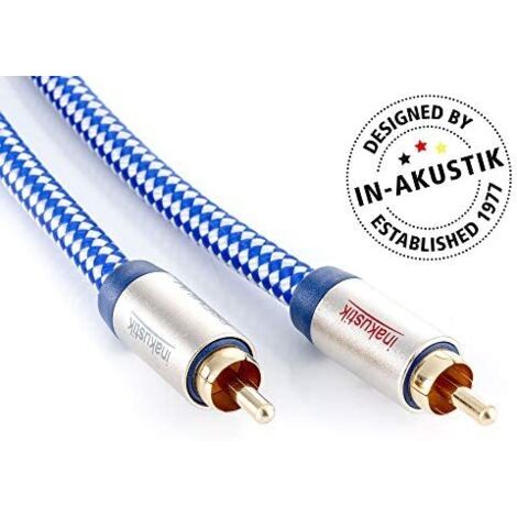 In-akustik Premium II - Stereo-Audiokabel (0,8 m)