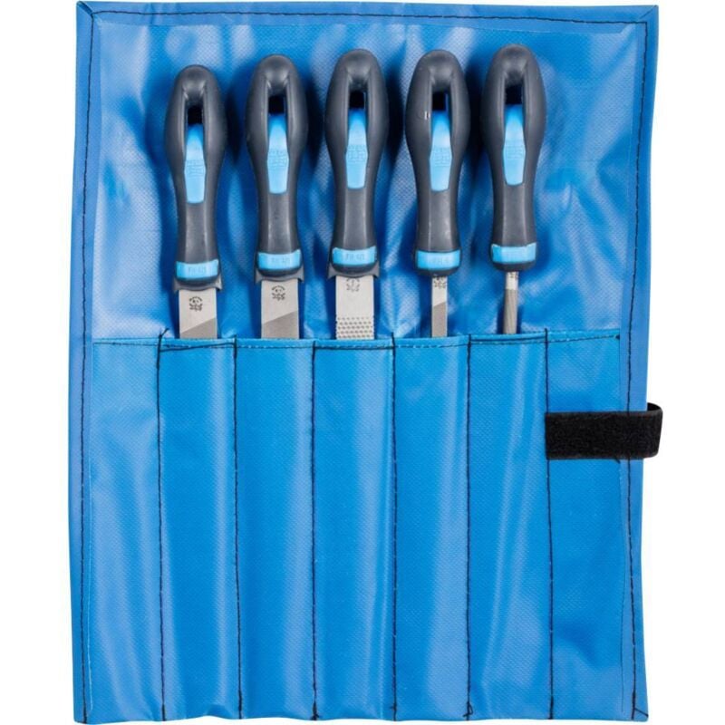 Pferd - tools 11800520 Kit di lime da officina assortite in borsa a rullo in pvc Lunghezza 200 mm 1 pz.