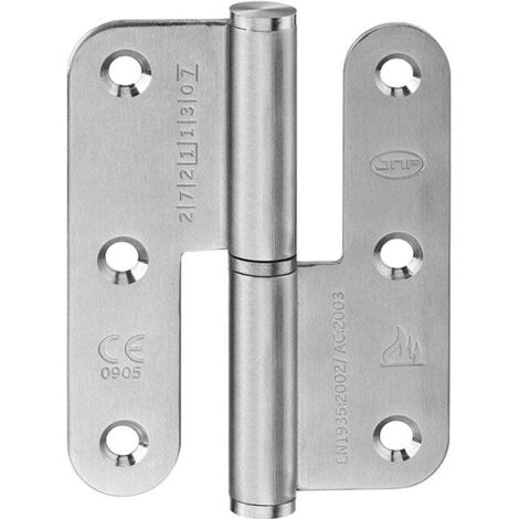 IN05019BR090DTB Bisagra In.05.019.Br.90Mm Derecha Titaneo  Negro