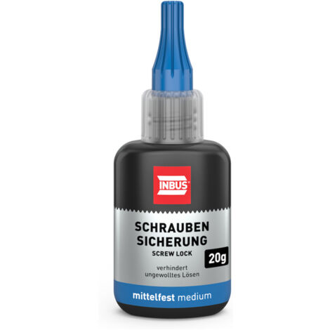 INBUS 79560 Schraubensicherung mittelfest, 20g — Made in Germany