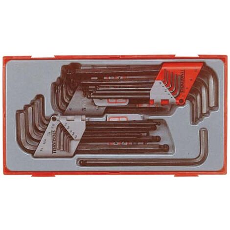 Inbusschlüssel-Set TENGTOOLS TTHT28 28 Stück 128250107