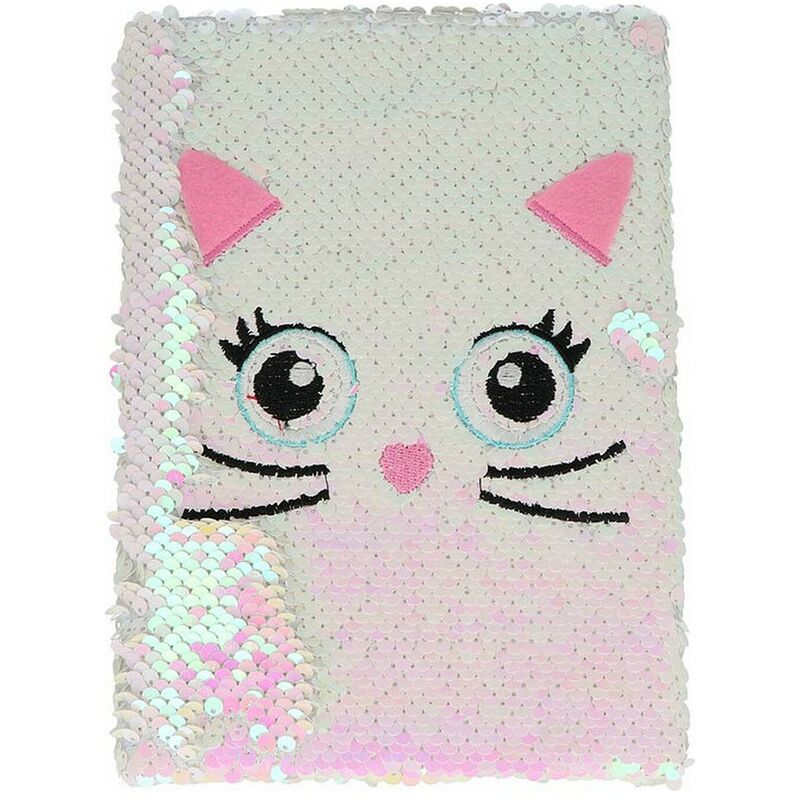 

Inca Cuaderno Inca Lentejuelas Gatito Blanco