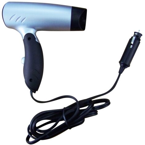ADNAUTO Incasa 12V sèche-cheveux compact avec manche repliable