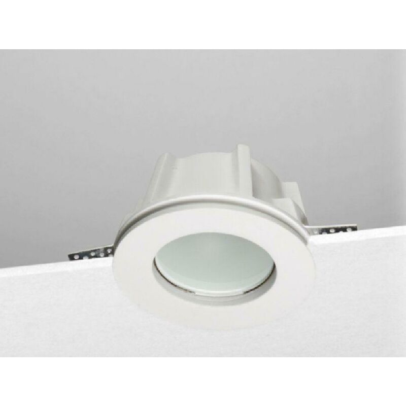 Image of Nobile Illuminazione - incasso a scomparsa totale installazione in soffitto di cartongesso corpo gesso tondo vetro gu10 9094