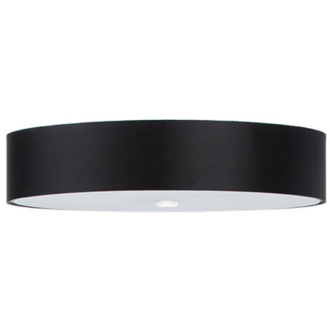 Incasso Cilindrico Nero 60cm E27 Plafón cilíndrico Negro 60cm E27
