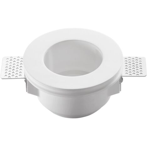 INCASSO GESSO SNOW TONDO 12 CM