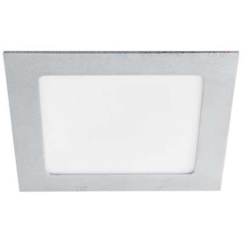 Faretto led 12W impermeabile IP44 quadrato Argento...