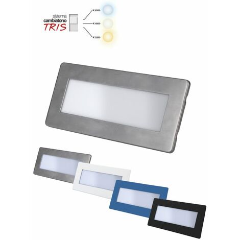 Incasso Led Cambiatono Parete In Pvc Con Cover Intercambiabile