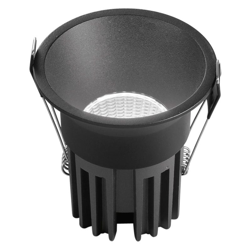 Intec - Incasso led cob quark in alluminio nero
