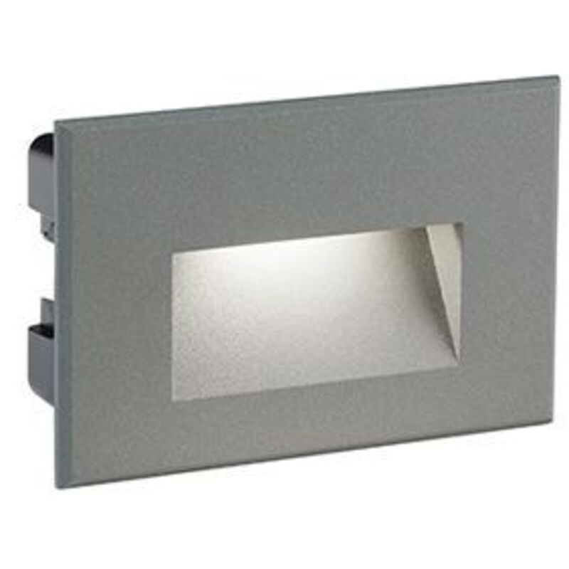 Encastré Lisse 3W Led 4000K ligne de prise graphite