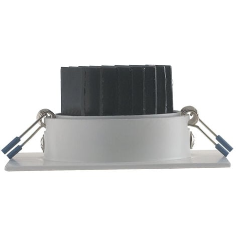 Faretto Da Incasso Quadrato Led 45w 18.8x18.8 cm Orientabile