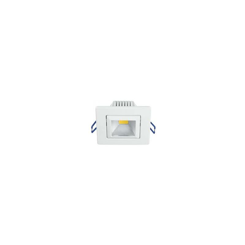 Image of Incasso led pound orientabile bianco 5W 380LM 5500K 9X9X5CM