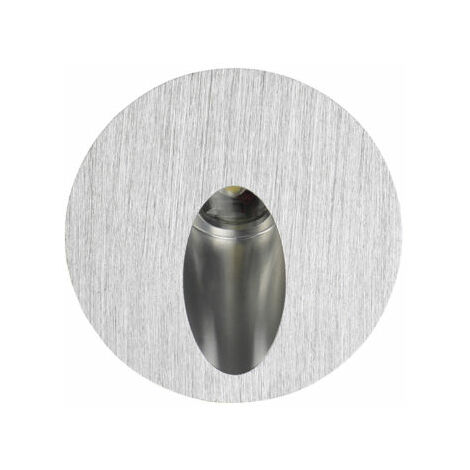 Incasso Parete Tondo LED 3W IP65 Luce Calda 3200K
