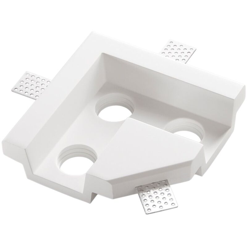 Intec - Incasso skilift angolare in gesso bianco