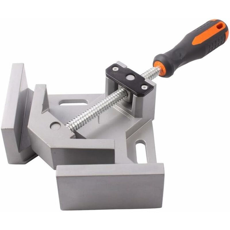 ince à Angle Droit, Étau d'Angle à 90 Degrés en Alliage d'Aluminium, Pince à Souder avec Poignée Ajustable, Étau de Serrage pour Menuiserie