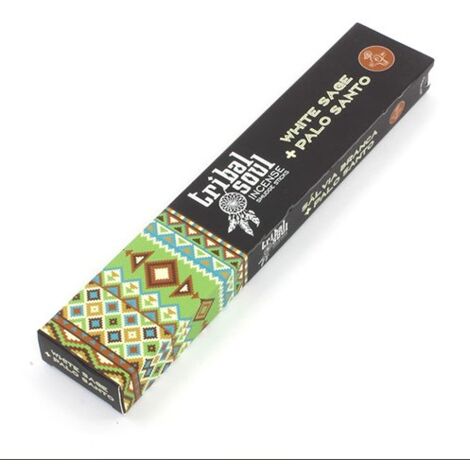 Incesne Tribal Soul - Sauge Blanche + Palo Santo- Vendu par 1