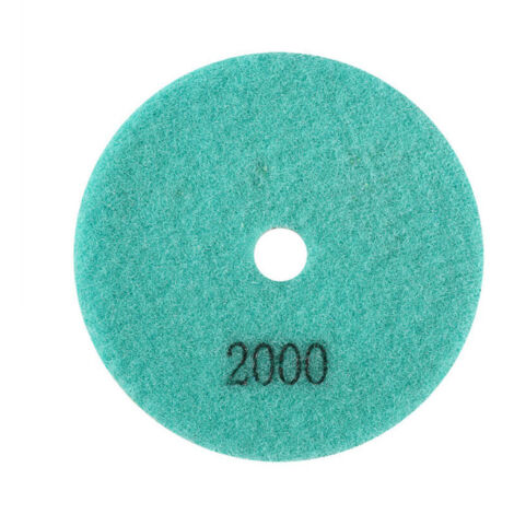 Inch 100mm Diamond Polishing Pads for Marble – Wet/Dry Use, Superior Quality, Perfect for Stone Finishing and Restoration (2000)