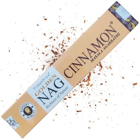 Incienso Golden Nag 15 g - Canela