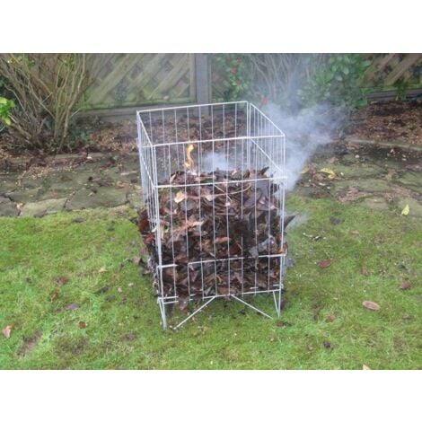 Incinerator 81 cm For Waste Disposal Galvanized Garden Pride