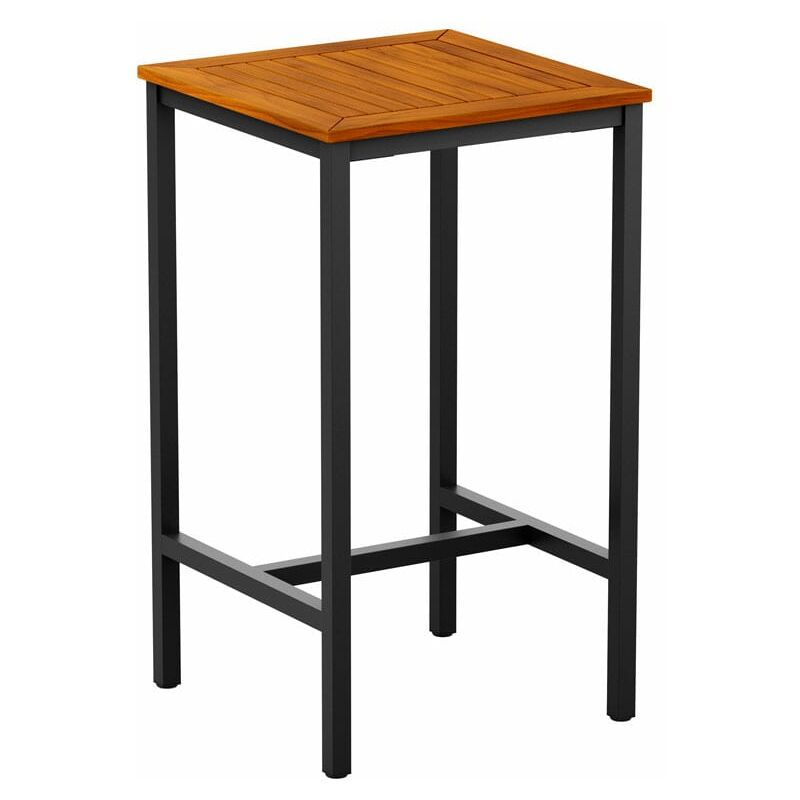 Inck - 4 Leg Poseur Table - Black - 70x70cm