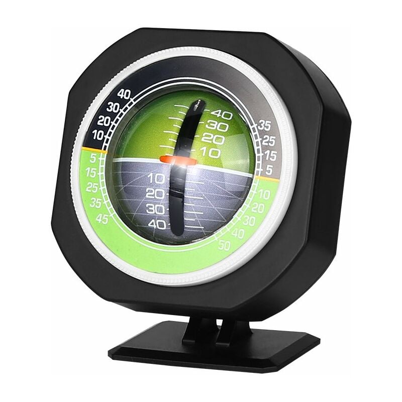 Ersandy - inclinometre 4x4, Inclinomètre De Voiture, en Plein Air Auto Mini Compact Boussole Boussole Lumineux led Voiture Boussole Angle Pente Mètre