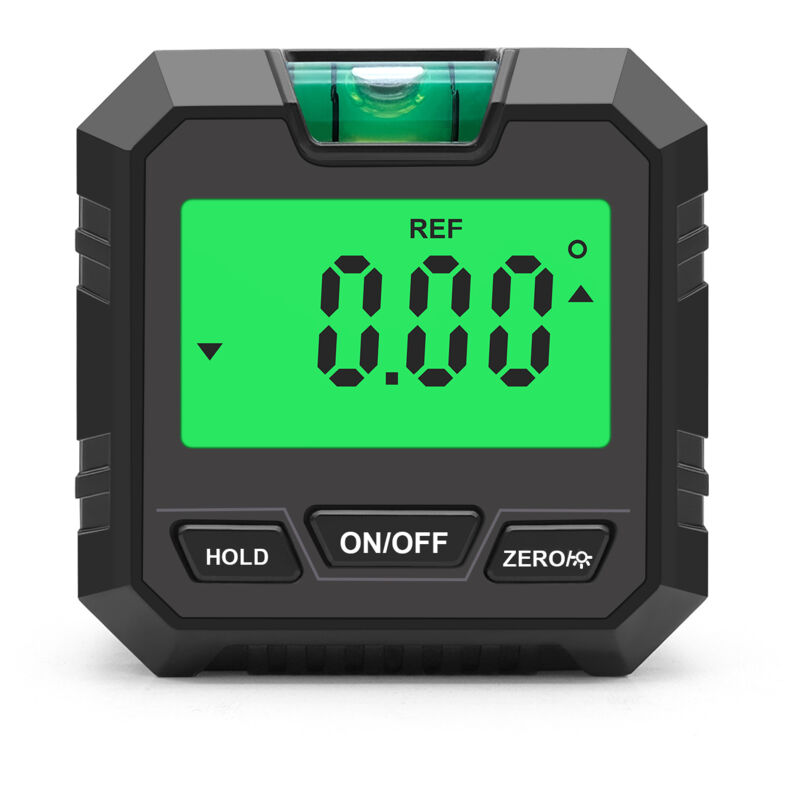 Shining House - Inclinomètre, Niveau Numérique Électronique,Rapporteur d'Angle Numérique, Pour Menuiserie, Bâtiment, Automobile