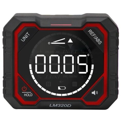 Inclinomètre numérique LM320F, mesure d'angle magnétique de haute précision 4x90°(LM320F 3)
