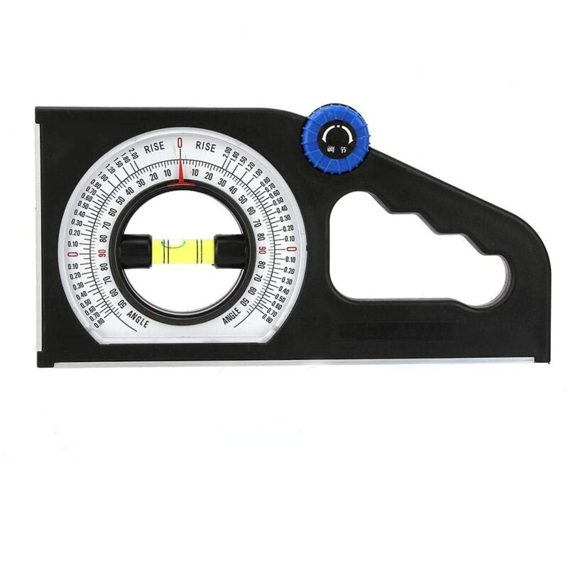 Ersandy - Inclinomètre Règle de Mesure de Pente Universelle Multifonction Angle Mètre Ingénierie Angle de Mesure Horizontal Inclinaison
