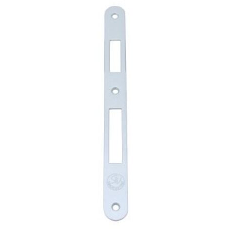 Incontro Bordo Tondo Mm.22 Per Serrature Patent Con Distanza Mm.90 Cromo Satinato