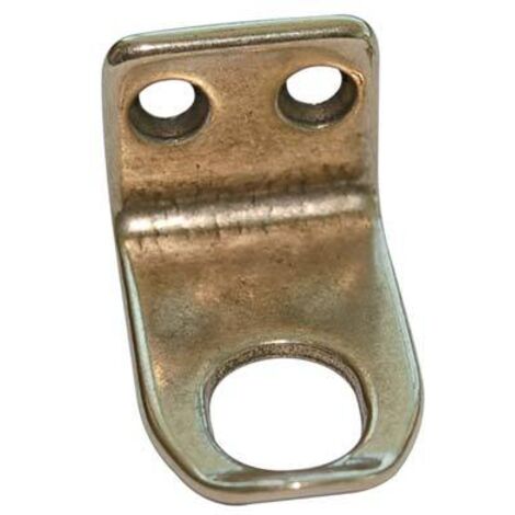 INCONTRO CRICCHETTO VASISTAS - OTTONE LUCIDO MM 24X40 H.MM 22- 10 pezzi