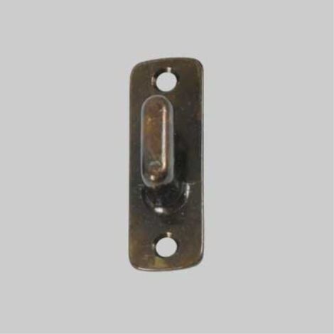 Incontro per tavellino 20 mm - ottone lucido