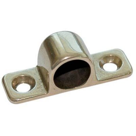 INCONTRO PIANO CRICCHETTO VASISTAS - OTTONE LUCIDO MM 14X43- 10 pezzi