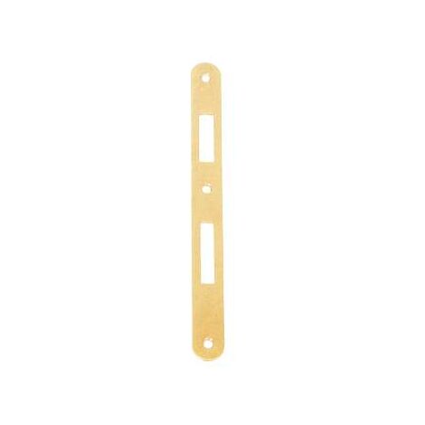 Incontro Tondo Mm.18 Per Serratura Patent Distanza Mm.90 Ottonato