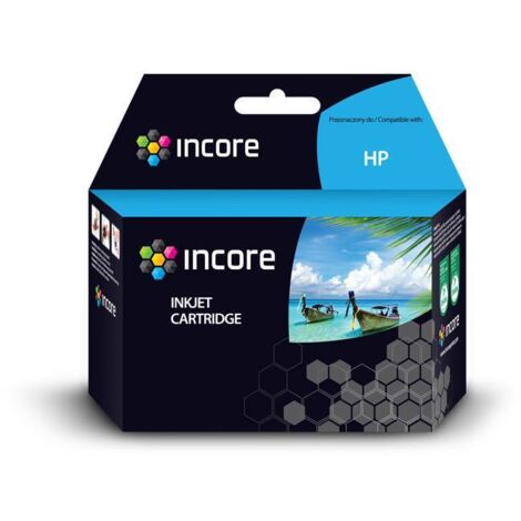 INCORE Tinte für HP 703 (CD887AE) Schwarz 18 ml Standard mit Chip