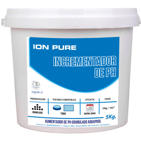 Incrementador de pH granulado - 5 kg